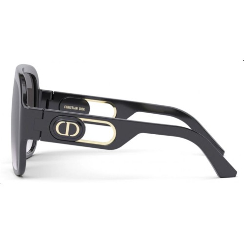 Dior DIORBOBBYSPORT M1U - 10A1 Lunettes de soleil Noir Dessus plat