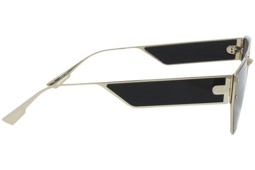 Dior DIORCLAN2 - J5G1I - 61 Lunettes de soleil Or, Noir Pilote (Aviateur)