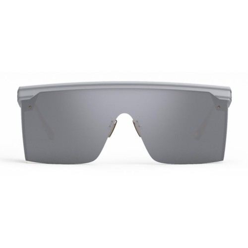 Dior DIORCLUB M1U - 51A4 - 137 Lunettes de soleil Blanc, Or Bouclier