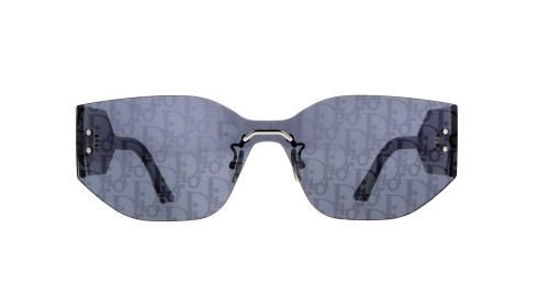 Dior DIORCLUB M6U - F0B8 A - 142 Lunettes de soleil Bleu Angulaire