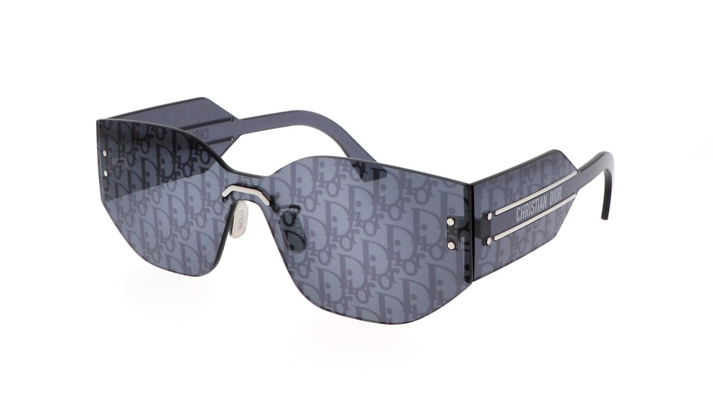 Dior DIORCLUB M6U - F0B8 A - 142 Lunettes de soleil Bleu Angulaire