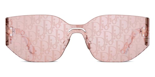 Dior DIORCLUB M6U - F0L8 A - 142 Lunettes de soleil Pink Square