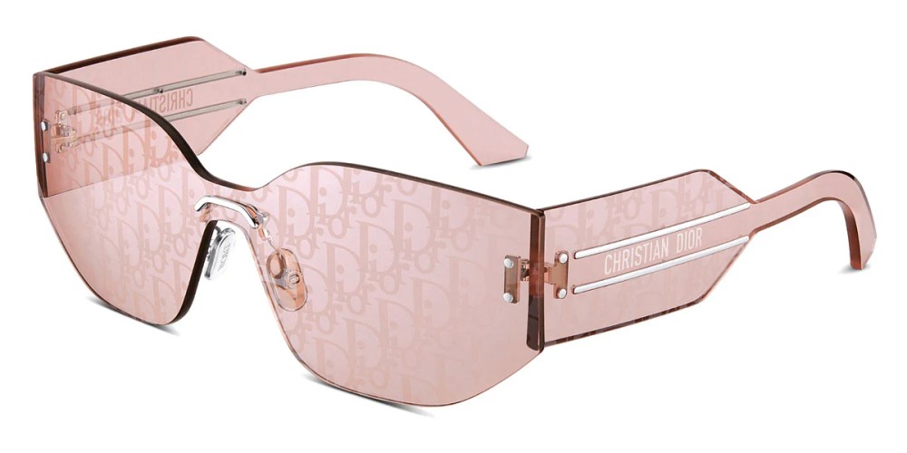 Dior DIORCLUB M6U - F0L8 A - 142 Lunettes de soleil Pink Square