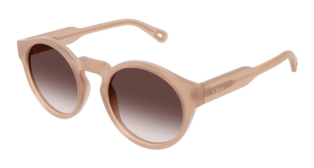 Chloé CH0158S - 004 - 52 Lunettes de soleil Rose gold Round