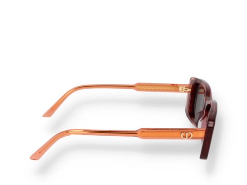 Dior DIORHIGHLIGHT S2I - 35A0 A - 53 Lunettes de soleil Violet, Orange Angulaire