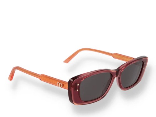 Dior DIORHIGHLIGHT S2I - 35A0 A - 53 Lunettes de soleil Violet, Orange Angulaire
