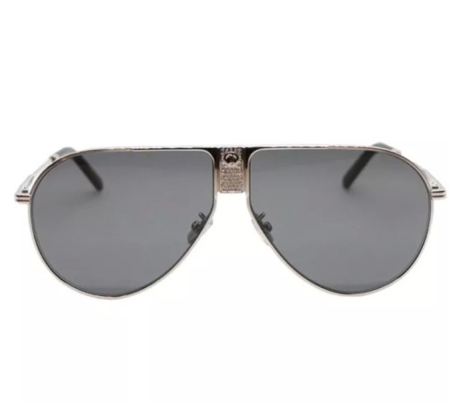 Dior DIORICE AU - F0A0 A - 63 Lunettes de soleil Argent Pilote (Aviateur)