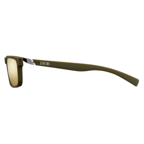 Dior DIORIDER S2U - 55F8 A - 57 Lunettes de soleil Vert Angulaire