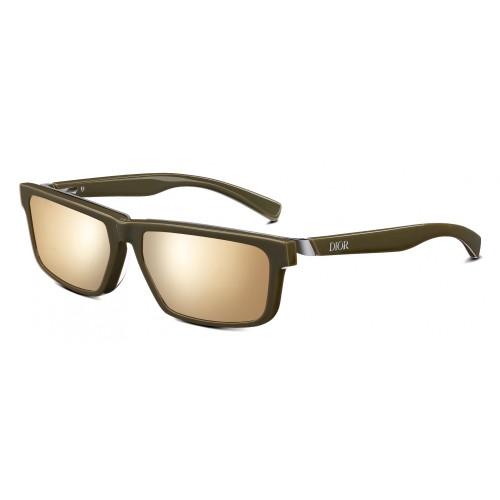 Dior DIORIDER S2U - 55F8 A - 57 Lunettes de soleil Vert Angulaire