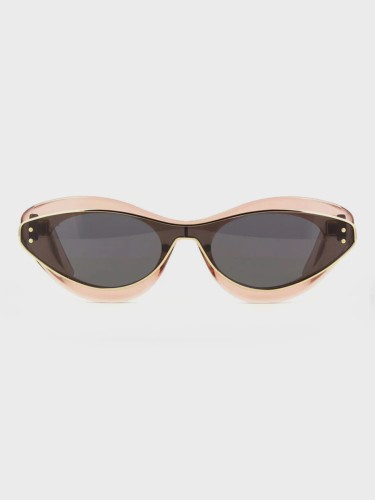 Dior DIORMETEOR B1I - 40A0 O - 146 Lunettes de soleil Rose, Transparent Œil de chat