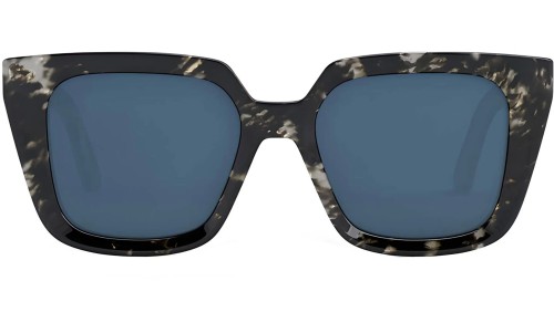 Dior DIORMIDNIGHT S1I - 29C0 A - 53 Lunettes de soleil Noir marbré Carré