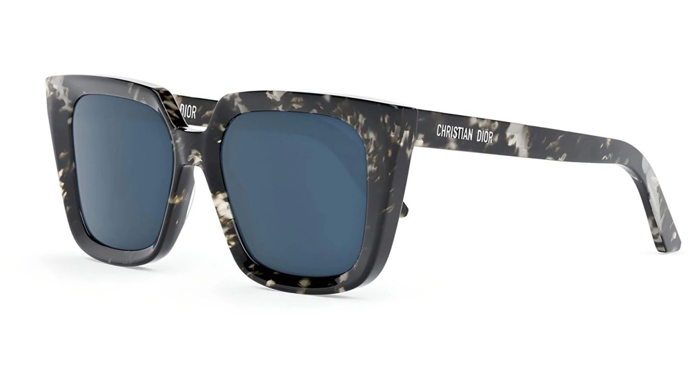 Dior DIORMIDNIGHT S1I - 29C0 A - 53 Lunettes de soleil Noir marbré Carré