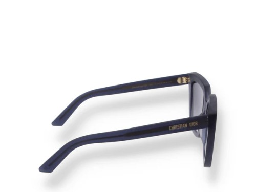 Dior DIORMIDNIGHT S1I - 31F0 A - 53 Lunettes de soleil Bleu Coussin arrondi