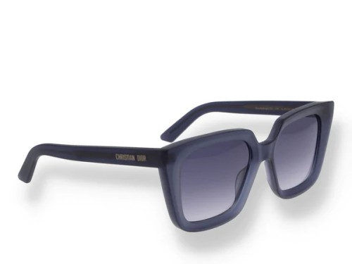 Dior DIORMIDNIGHT S1I - 31F0 A - 53 Lunettes de soleil Bleu Coussin arrondi