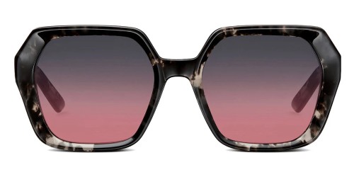Dior DIORMIDNIGHT S2F - 29D2 A - 56 Lunettes de soleil Motif écaille gris Angulaire
