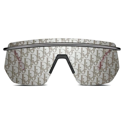 Dior DIORMOTION M1I - H0A8 - 145 Lunettes de soleil Argent, Rose Dessus plat