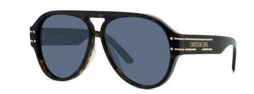 Dior DIORSIGNATURE A1U - 20B0 A - 58 Lunettes de soleil Havane Pilote (Aviateur)