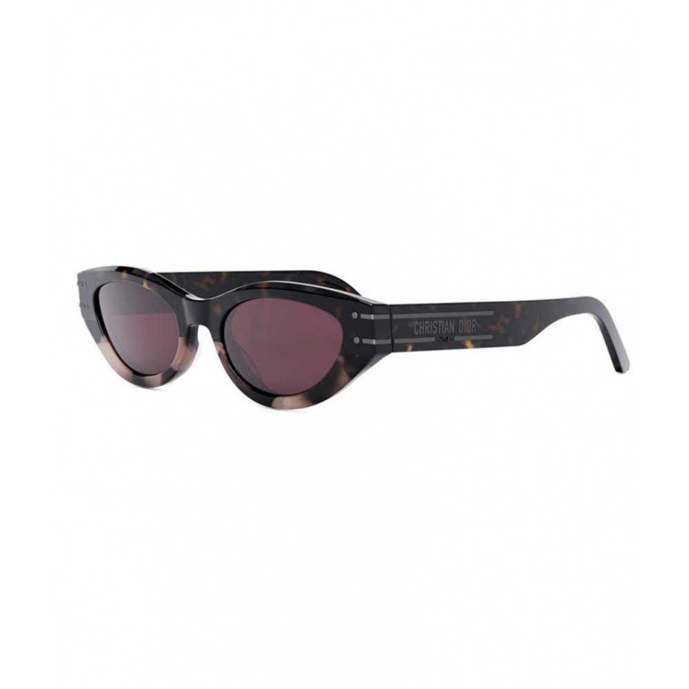 Dior DIORSIGNATURE B5I - 25D0 A - 51 Lunettes de soleil Havane Œil de chat