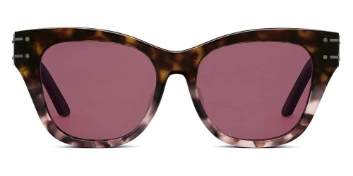 Dior DIORSIGNATURE B6F - 25D0 A - 55 Lunettes de soleil Havane Coussin arrondi