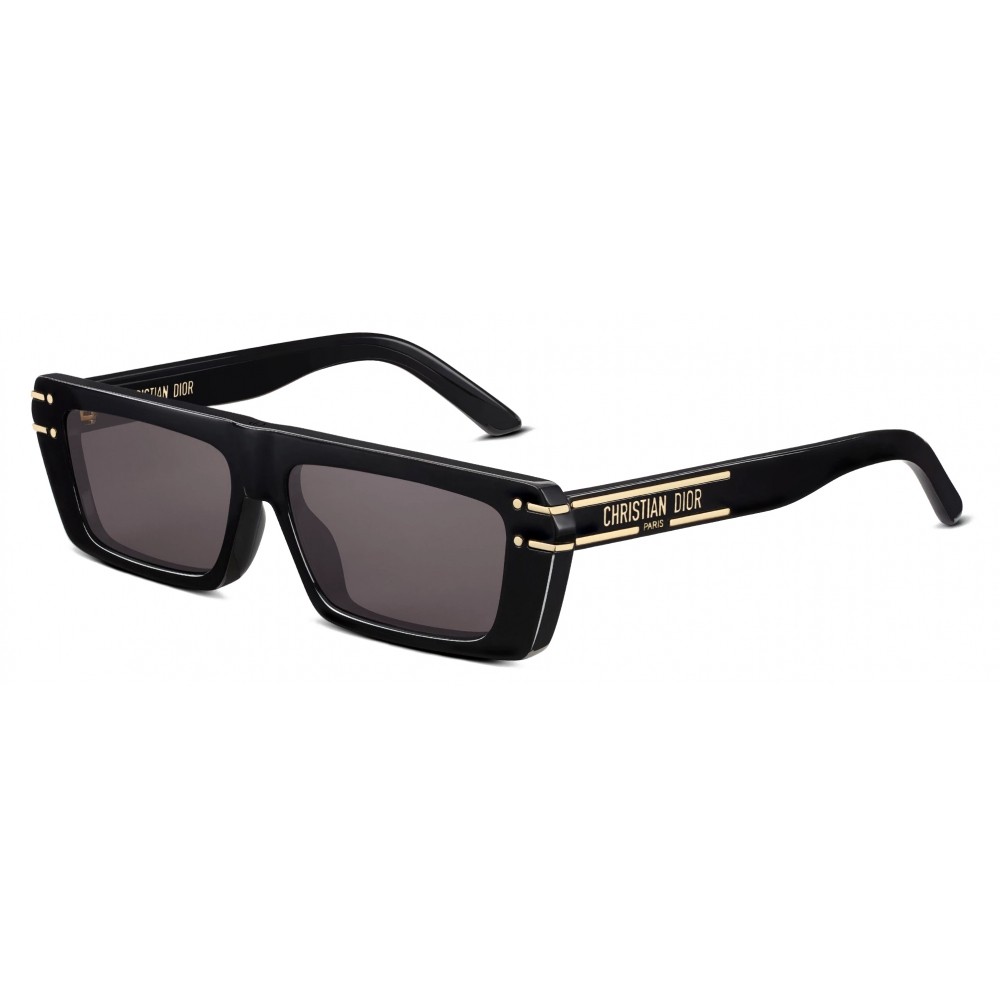 Dior DIORSIGNATURE S2U - 10A0 A - 54 Lunettes de soleil Noir Angulaire