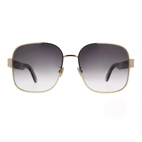 Dior DIORSIGNATURE S5U - B0A1 - 60 Lunettes de soleil Or, Argent Angulaire