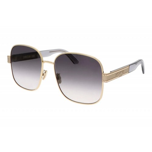 Dior DIORSIGNATURE S5U - B0A1 - 60 Lunettes de soleil Or, Argent Angulaire