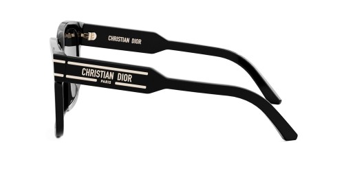 Dior DIORSIGNATURE S7F - 10A0 A - 58 Lunettes de soleil Noir Angulaire