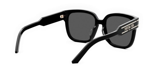 Dior DIORSIGNATURE S7F - 10A0 A - 58 Lunettes de soleil Noir Angulaire
