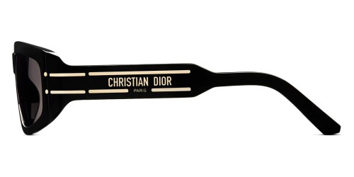 Dior DIORSIGNATURE S9U - 10A0 A - 56 Lunettes de soleil Noir Angulaire