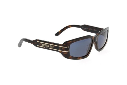 Dior DIORSIGNATURE S9U - 20B0 A - 56 Lunettes de soleil Havane Angulaire