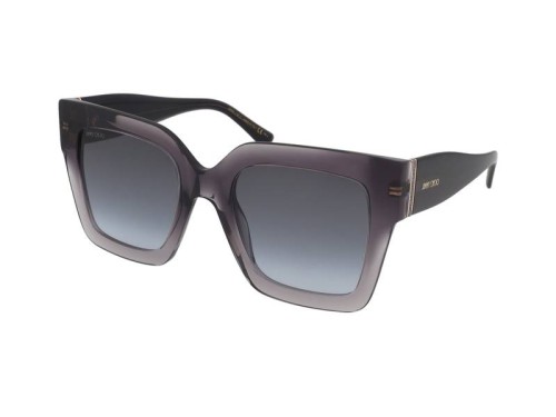 Jimmy Choo EDNA/S - KB7GB - 52 Lunettes de soleil Gris Angulaire