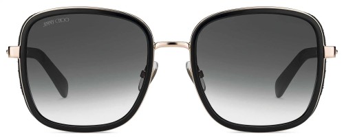 Jimmy Choo ELVA/S - 2M29O - 54 Lunettes de soleil Noir Coussin arrondi