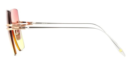 Dita EMBRA DTS155-A - 02 - 58 Lunettes de soleil Or, Argent Angulaire