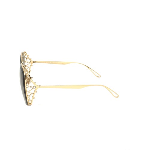 Elie Saab ES005/S - 01Q VU - 57 Lunettes de soleil Gold Square