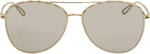 Elie Saab ES008/S - J5G JO - 59 Lunettes de soleil Or Pilote (Aviateur)