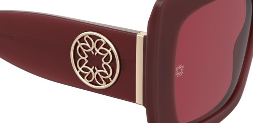 Elie Saab ES094/S - C9A 4S - 55 Lunettes de soleil Bordeaux Angulaire