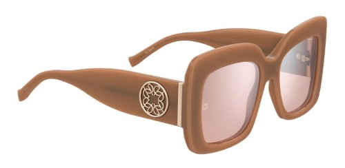 Elie Saab ES094/S - FWM 2S - 55 Lunettes de soleil Marron Angulaire
