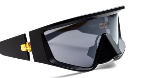 Balmain BPS157 ESPION - A Lunettes de soleil Noir Masque