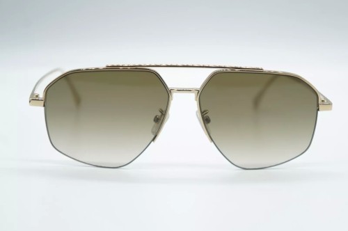 Fendi FE40062U - 10F - 56 Lunettes de soleil Or Pilote (Aviateur)