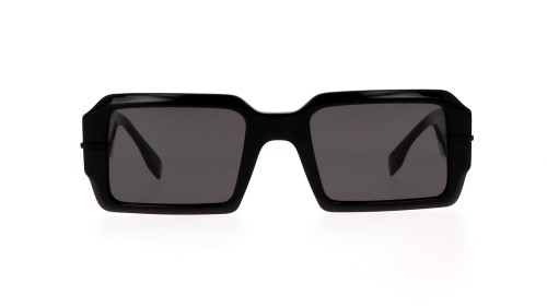 Fendi FE40073U - 01A - 52 Lunettes de soleil Noir Angulaire