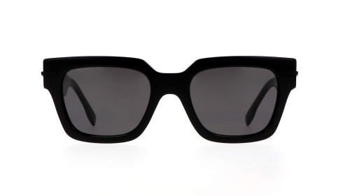 Fendi FE40078I - 01A - 51 Lunettes de soleil Noir Angulaire