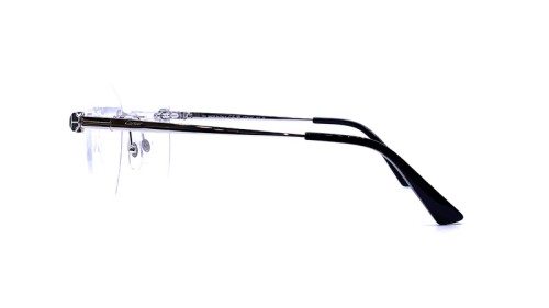 Cartier CT0448O - 002 - 60 Cadres optiques Argent, Noir Spécial