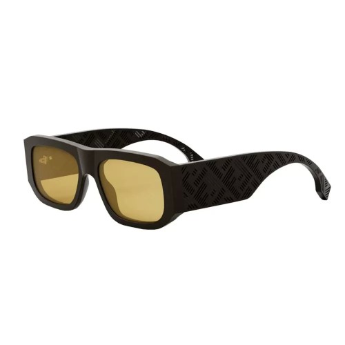 Fendi FE40106I - 70J - 54 Lunettes de soleil Marron Angulaire