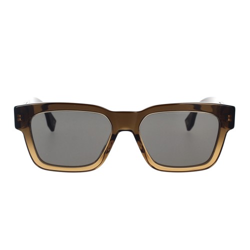 Fendi FE40107I - 50A - 53 Lunettes de soleil Marron Angulaire