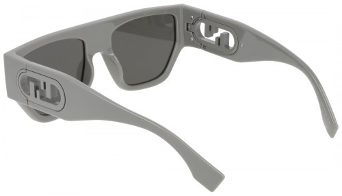 Fendi FE40108U - 20A - 54 Lunettes de soleil Gris Dessus plat