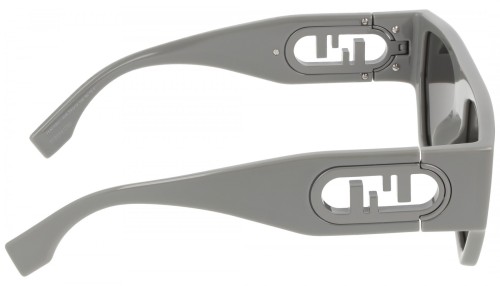 Fendi FE40108U - 20A - 54 Lunettes de soleil Gris Dessus plat