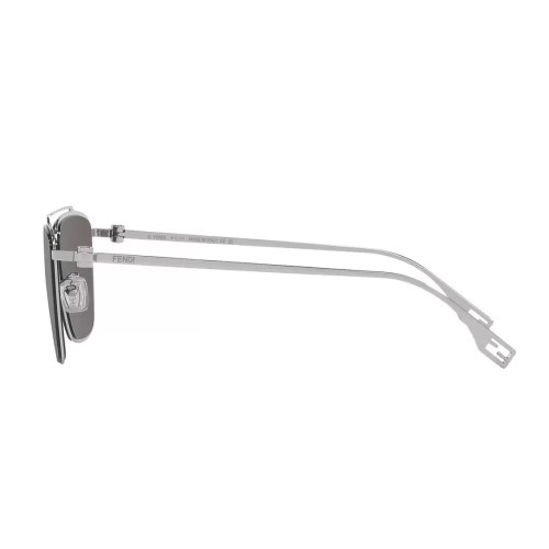 Fendi FE40110U - 16C - 59 Lunettes de soleil Argent Pilote (Aviateur)