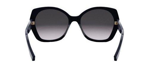 Fendi FE40112I - 90B - 57 Lunettes de soleil Bleu Coussin arrondi