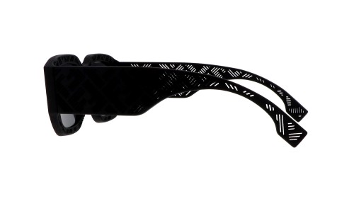 Fendi FE40113I - 02A - 52 Lunettes de soleil Noir Angulaire