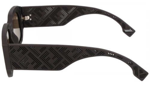 Fendi FE40113I - 50E - 52 Lunettes de soleil Marron Angulaire